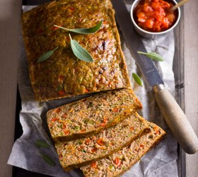 Turkey and Vegetable Meatloaf