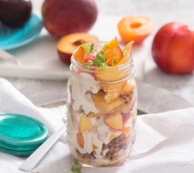 Stonefruit Breakfast Jars