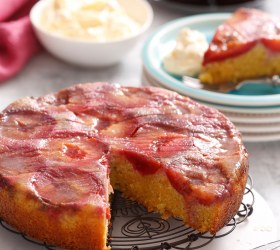 Plum Upside Down Cake