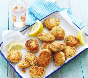 Sweet Potato, Chicken and Couscous Nuggets