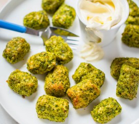 Cheesy Broccoli Gems Cheesy Broccoli Gems