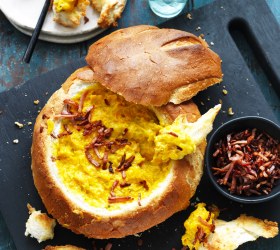 Pumpkin Gruyere and Sage Cob