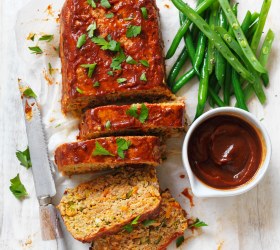 Veggie Packed BBQ Meatloaf