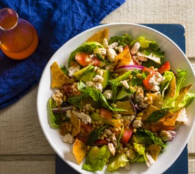 Turkey Fattoush Salad Turkey Fattoush Salad