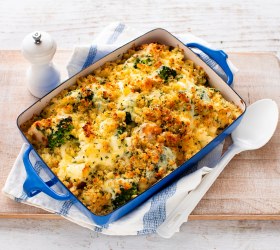 Crunchy Vegetable Gratin with Bechamel Sauce Crunchy Vegetable Gratin with Bechamel Sauce