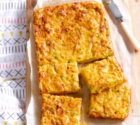 Ham, Cheese and Veggie Bake