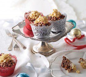 White and Dark Chocolate Crackles