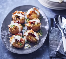 Ranch Style Potatoes with Prosciutto