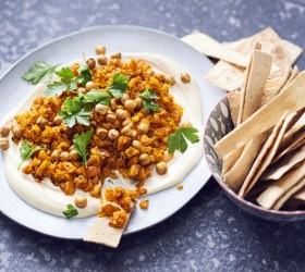 Deconstructed Hummus