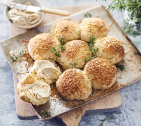 Onion and Rosemary Damper