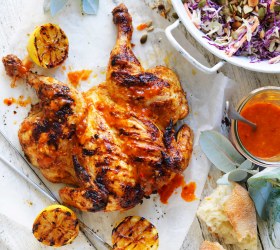 BBQ Piri Piri Butterflied Chicken