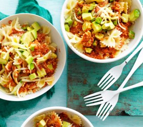 Veggie Smuggler Avocado Pasta