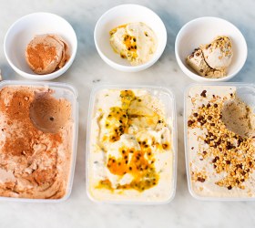 Banana Nice-Cream Three Ways