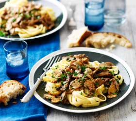 Beef and Mushroom Stroganoff