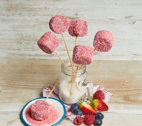 Berries and Cream Fat Bombs