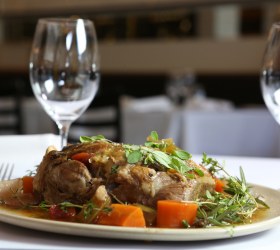 Slow Braised Lamb Shoulder with Winter Root Vegetables