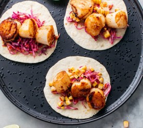Scallop Tacos