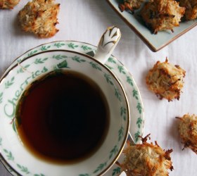 Orange and Coconut Macaroons Orange and Coconut Macaroons