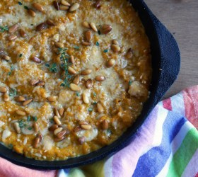 Pumpkin, Parmesan and Pine Nut Gratin Pumpkin, Parmesan and Pine Nut Gratin