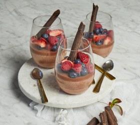 Triple Chocolate Pana cotta