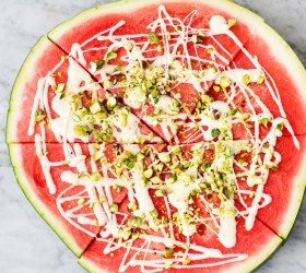 Easy Watermelon Pizza