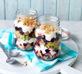 Berry Nice Weet-Bix Breakfast in a Jar