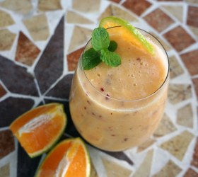 Winter Fruit Frappe Winter Fruit Frappe