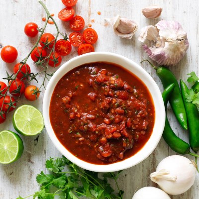 Goes great with Chipotle Salsa!