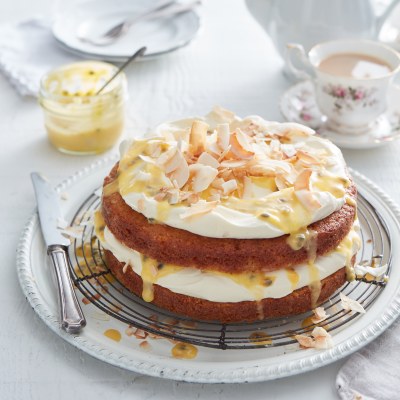 Enjoy with this classic Vanilla Cake