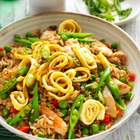 How to make an omelette in a wok