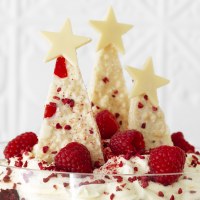 How to make White Christmas Tree decorations