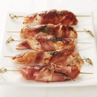 Chicken Saltimbocca skewers