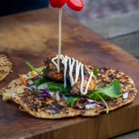 BBQ Balinese Chicken Roti