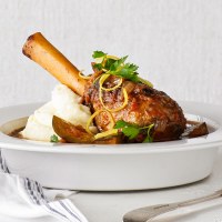 Greek Style Lamb Shanks