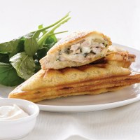 Chicken, Basil and Almond Jaffle