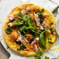 Porcini & Speck Pizza