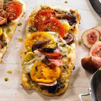 Tomato, Basil & Fig Pizza