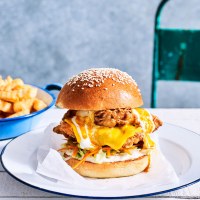 Buffalo Chicken Burger