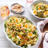 Changs-Inspired, Crispy Wombok Salad with Eggs