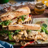 Philly Chicken Steak Sandwich