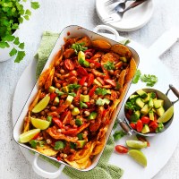 Butter Masala Chicken Nachos