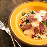 Garam Masala Lamb with Lemon Quinoa Pilaf