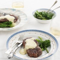 Cheesy Peppercorn Steak