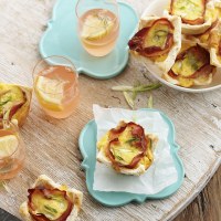 Cheesy Egg and Ham Cups