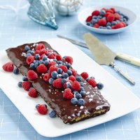 Celebration Salted Caramel, Peanut and Chocolate Tart