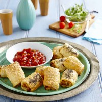 Cheddar Sausage Rolls