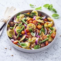 Tomato and Asparagus Pasta Salad