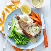 Milk Braised Pork Loin Chops