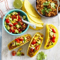 Chicken and Fresh Salsa Tacos