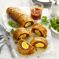Giant Chorizo and Egg Sausage Roll